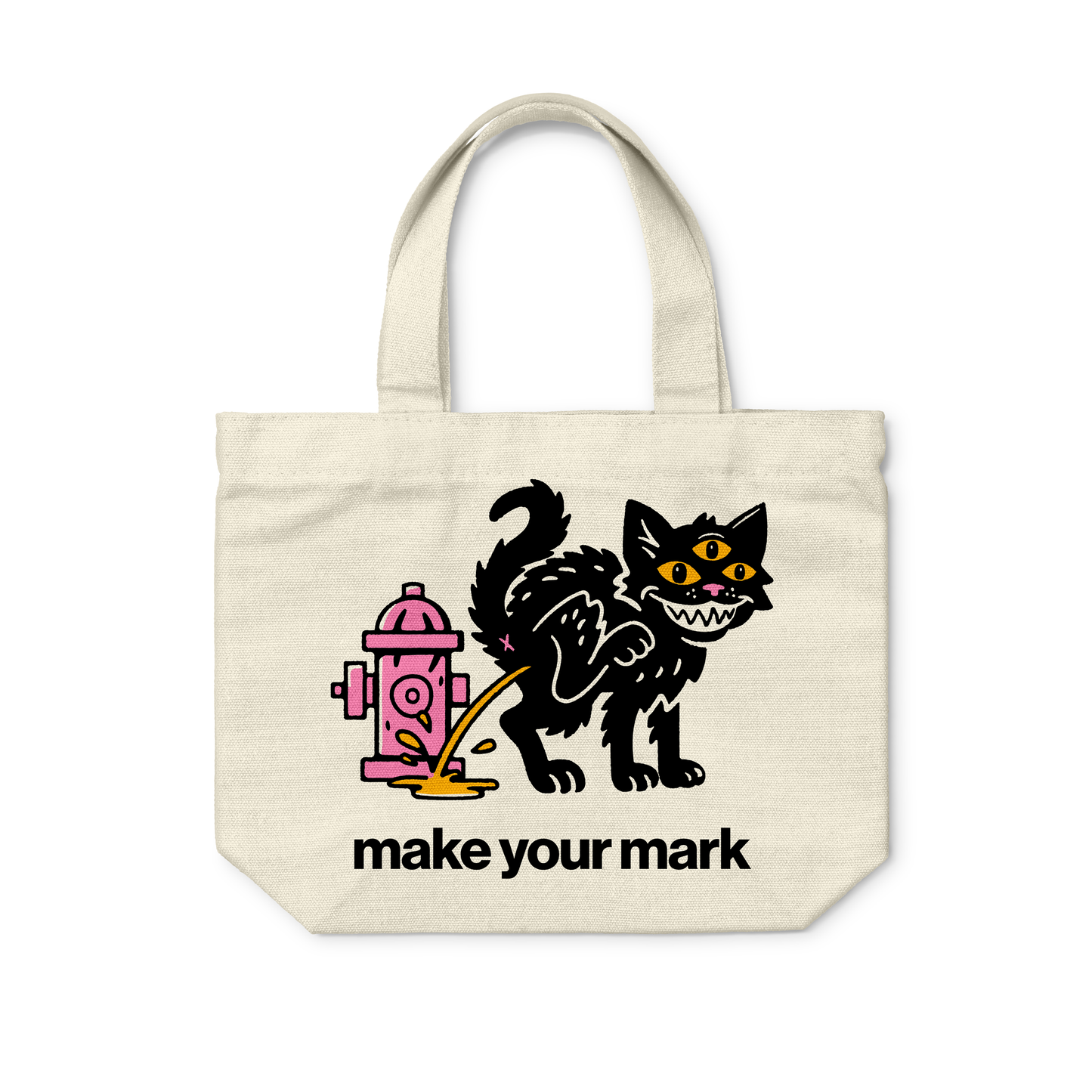 MAKE YOUR MARK HEAVY TOTE - NATURAL