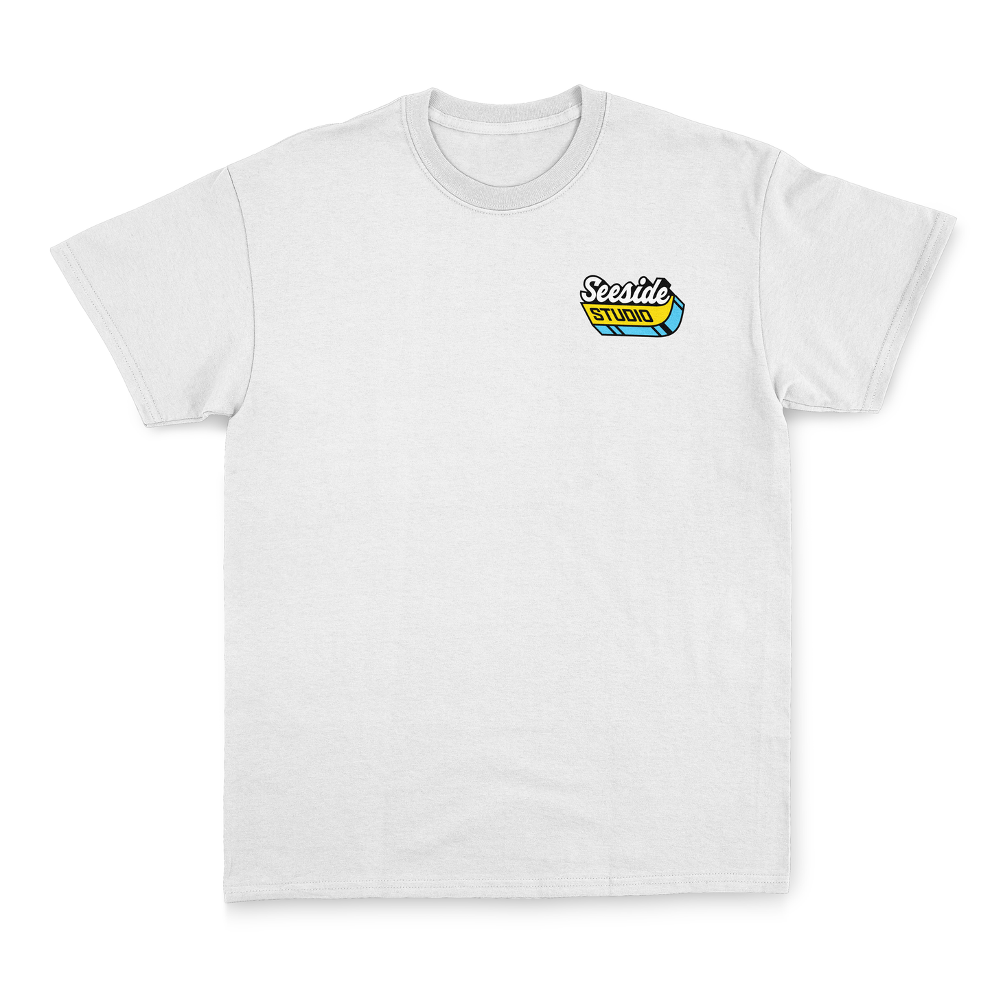 REFLECT BADGE TEE - WHITE