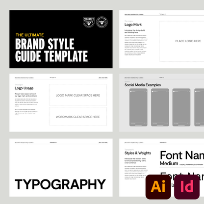 THE ULTIMATE BRAND GUIDELINES TEMPLATE