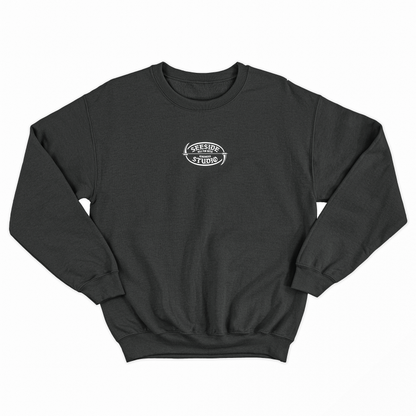 KINDNESS CREWNECK - STONE WASHED BLACK