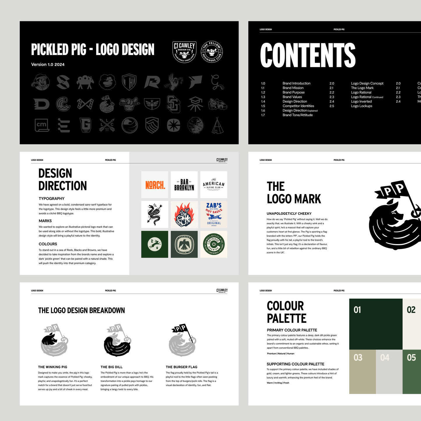 THE ULTIMATE LOGO DESIGN PRESENTATION TEMPLATE