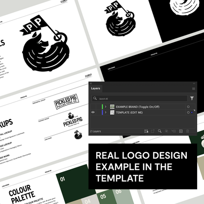 THE ULTIMATE LOGO DESIGN PRESENTATION TEMPLATE