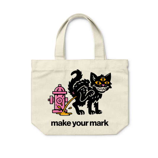 MAKE YOUR MARK HEAVY TOTE - NATURAL