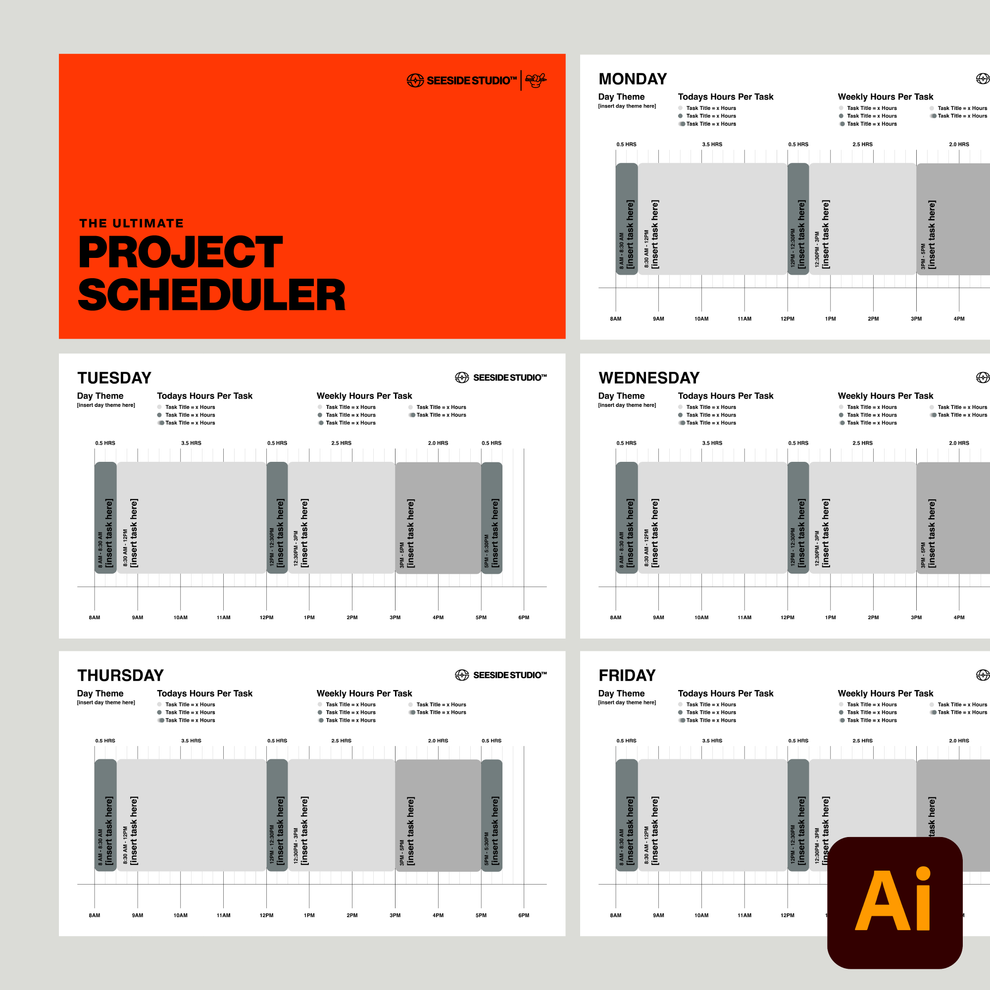 PROJECT SCHEDULER TOOL – Seeside Studio