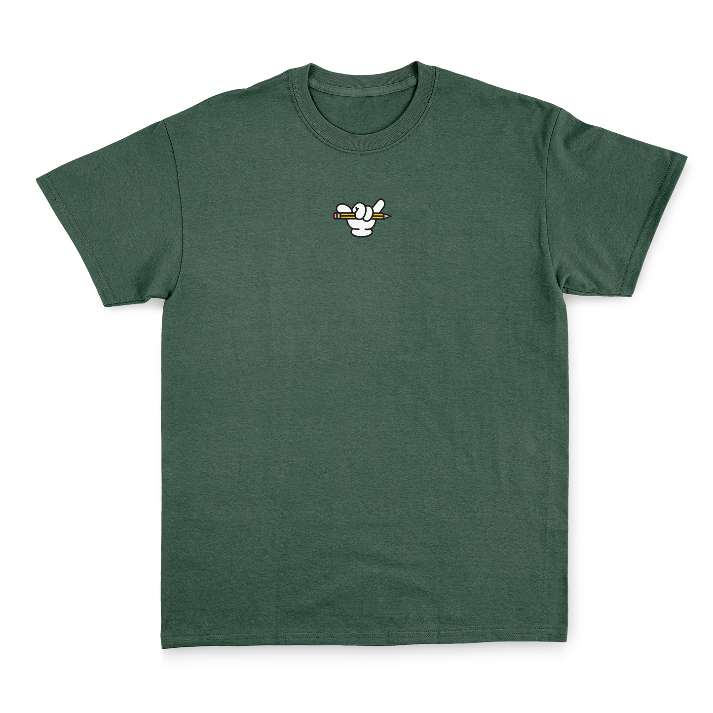SHAKA TEE - STONE WASHED GREEN