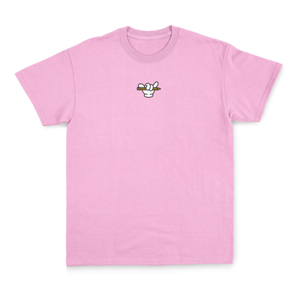 SHAKA TEE - STONE WASHED PINK