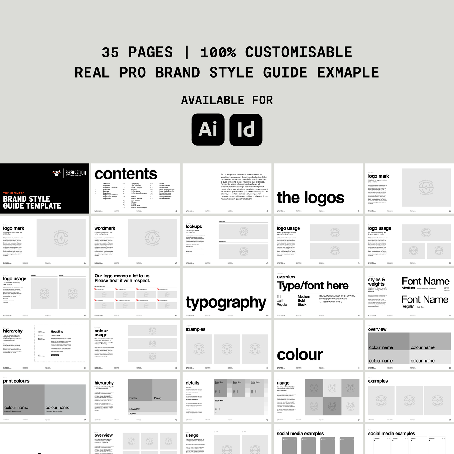 THE ULTIMATE BRAND GUIDELINES TEMPLATE