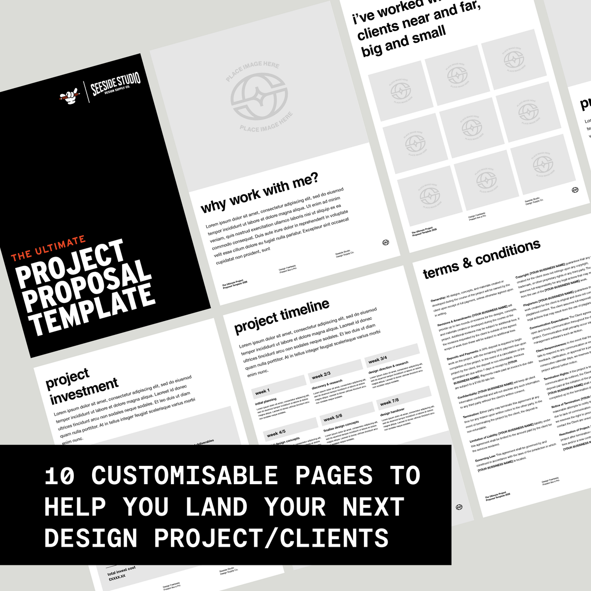 THE ULTIMATE PROJECT PROPOSAL TEMPLATE – Seeside Studio