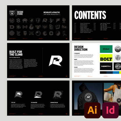 THE ULTIMATE LOGO DESIGN PRESENTATION TEMPLATE