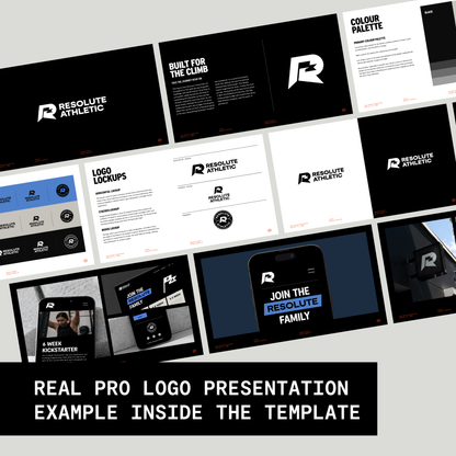 THE ULTIMATE LOGO DESIGN PRESENTATION TEMPLATE