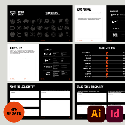 THE VISUAL IDENTITY CLIENT WORKBOOK TEMPLATE